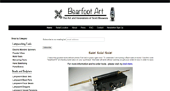 Desktop Screenshot of bearfootart.com